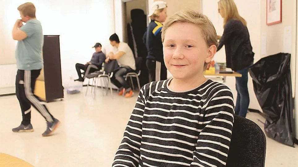 Hampus Holgersson vann tävlingen "Gårn för mig". Foto: Jonas Saint Cyr