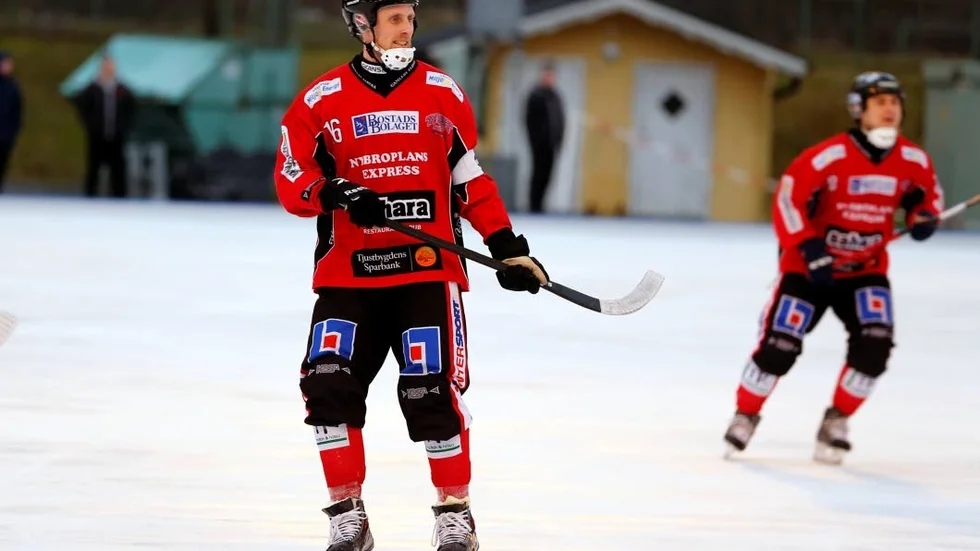 Tjust Bandys lagkapten David Walfredsson.