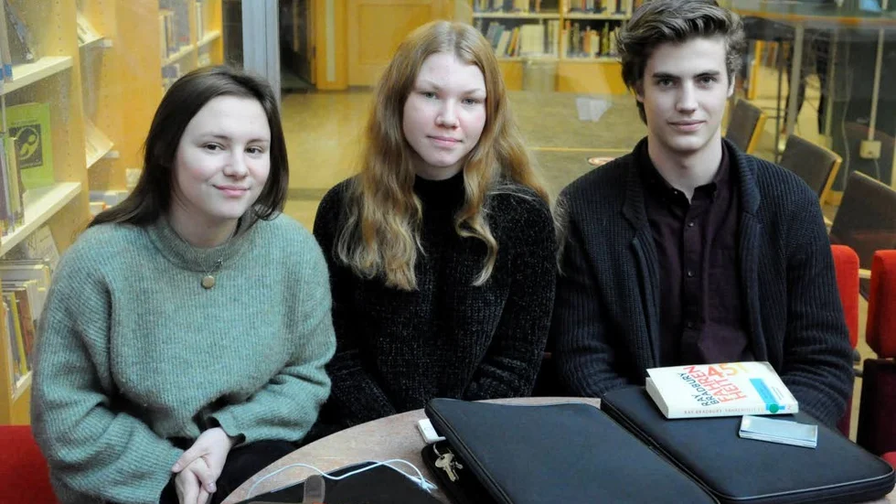 Jämställdhet. Izabelle Preusse, Hanna Fredriksson och Martin karlsson tycker att #metoo har fungerat som en väckarklocka för människor.