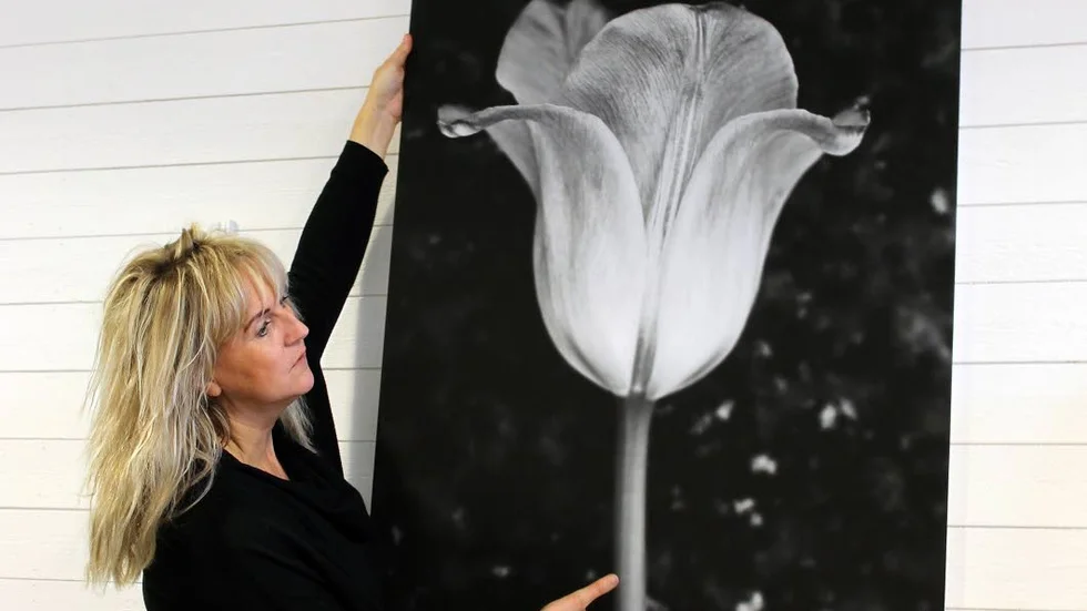 Enkelhet. Mia Karlsvärd ville att hela projektet ska genomsyras av enkelhet. "Det ska samtidigt ha en sensuell touch", säger hon.