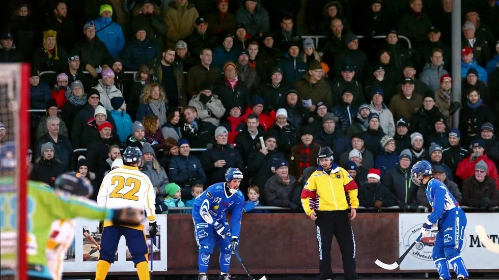Välbesökt. 1600 var det på plats på annandagen i fjol. IFK hoppas det kommer lika många nu.