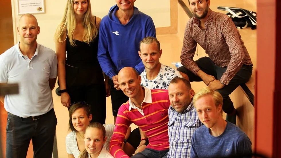 Delar av elitserietruppen i Team Teknova LSK.