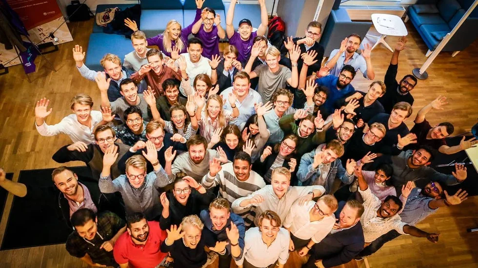 Deltagare och arrangörer av Innovation boot camp 2018.