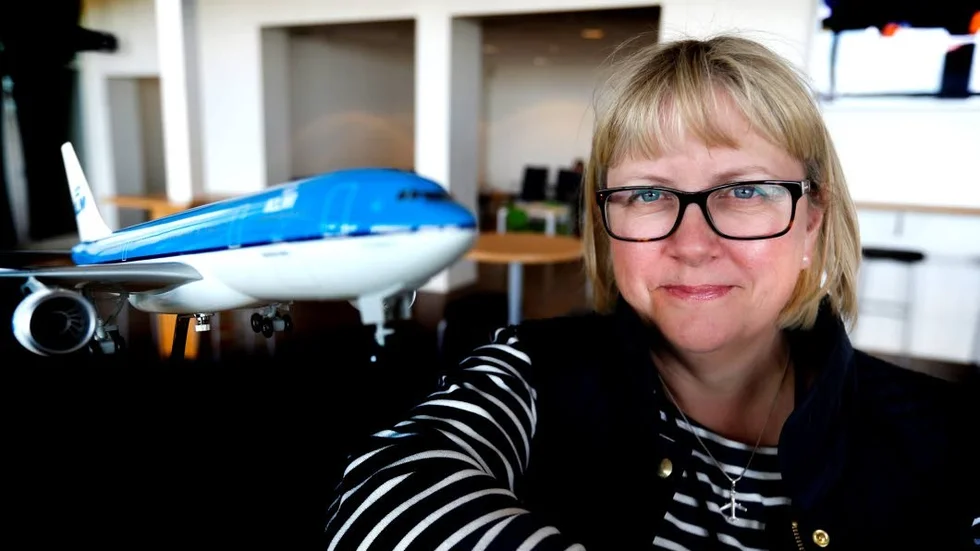 Camilla Lejon, vd för Linköping City Airport, en av de erfarna medlemmarna på 100-listan.