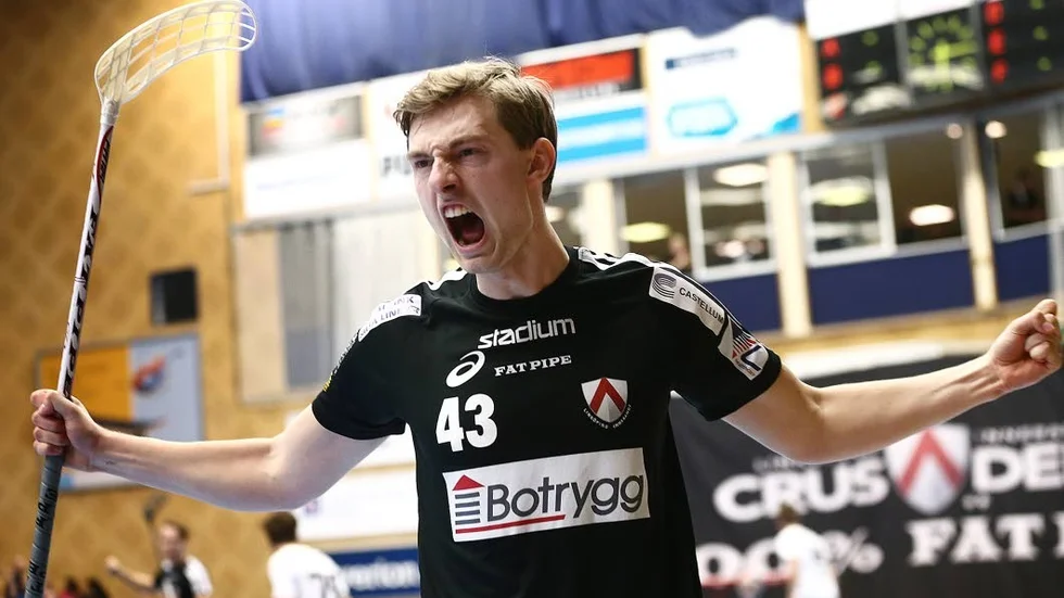 Målskytt. Henriksson har nu gjort mål i SSL.