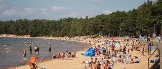 FYNDET: Vassa glasbitar i vattnet