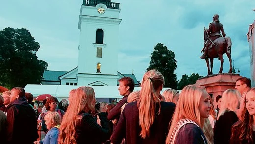 Eksjö Stadsfest lockade 14 000 besökare till den speciella miljön, musiken och folkvimlet.