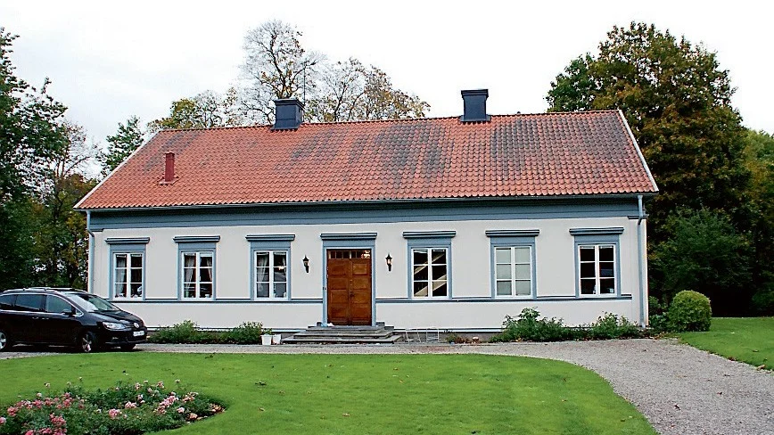 Slaka prästgård har rötter långt tillbaka på 1200-talet. Foto: Tommy Pettersson