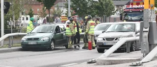 Trafikolycka på Östra länken