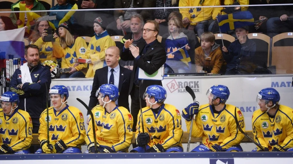 Sveriges tränare Pär Mårts.