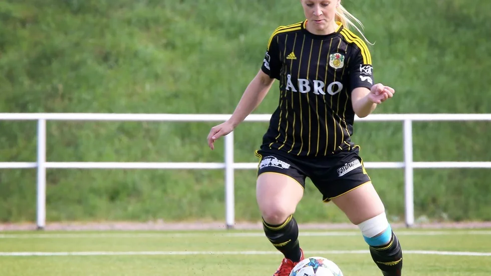 Maria Anspach var Vimmerby IF:s bäste spelare när laget bara fick 0-0 hemma mot Runsten/Möckleby på lördagseftermiddagen.