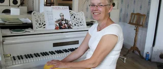 Hon bytte Hulta mot rivieran i Frankrike