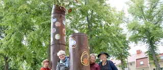 Konstgrupp sätter färg på centrum