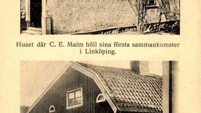 På Västanågatan 8 samlades baptisterna des för sina första möten i Linköping.