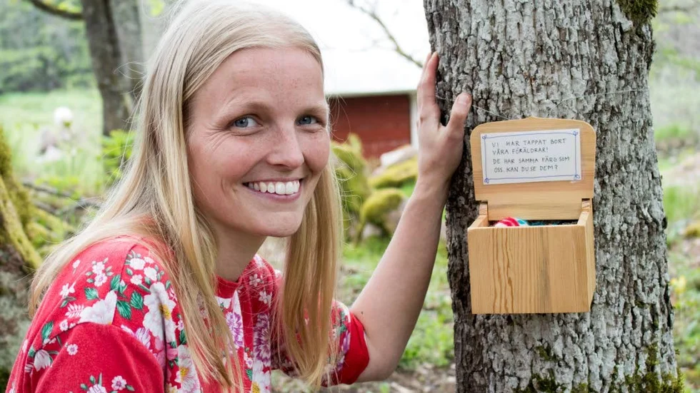 – Det finns glömda saker som barnen kan hitta: en gaffel, en strumpa, en nyckel, säger Isabelle Nilsson.