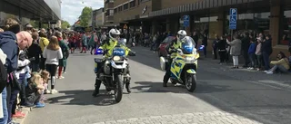 Kårtegen drog fram genom stan