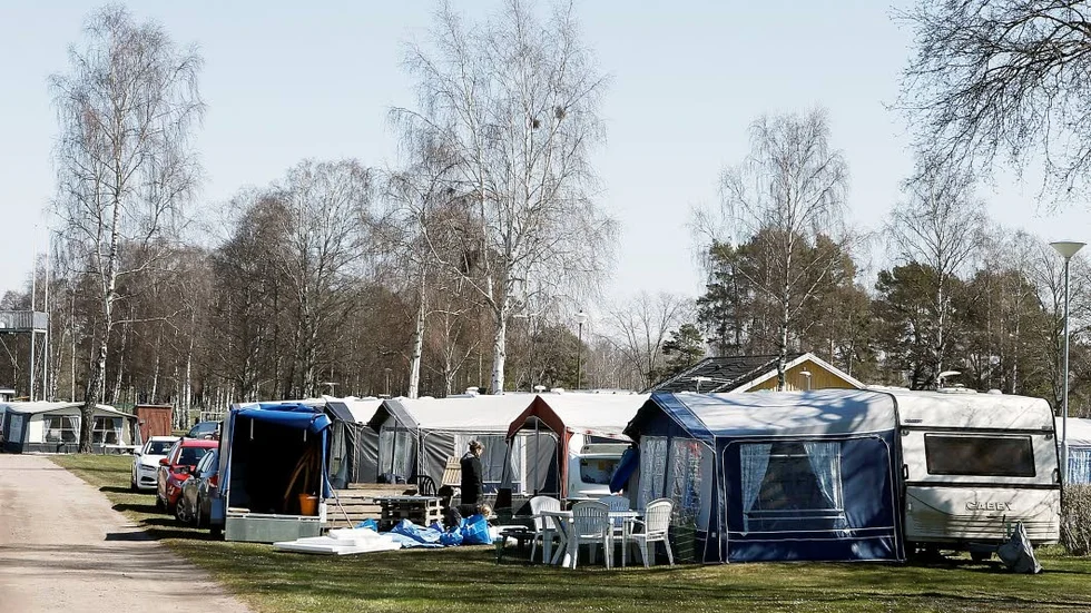 Bråda tider för camparna när de slår upp sina bopålar för säsongen.