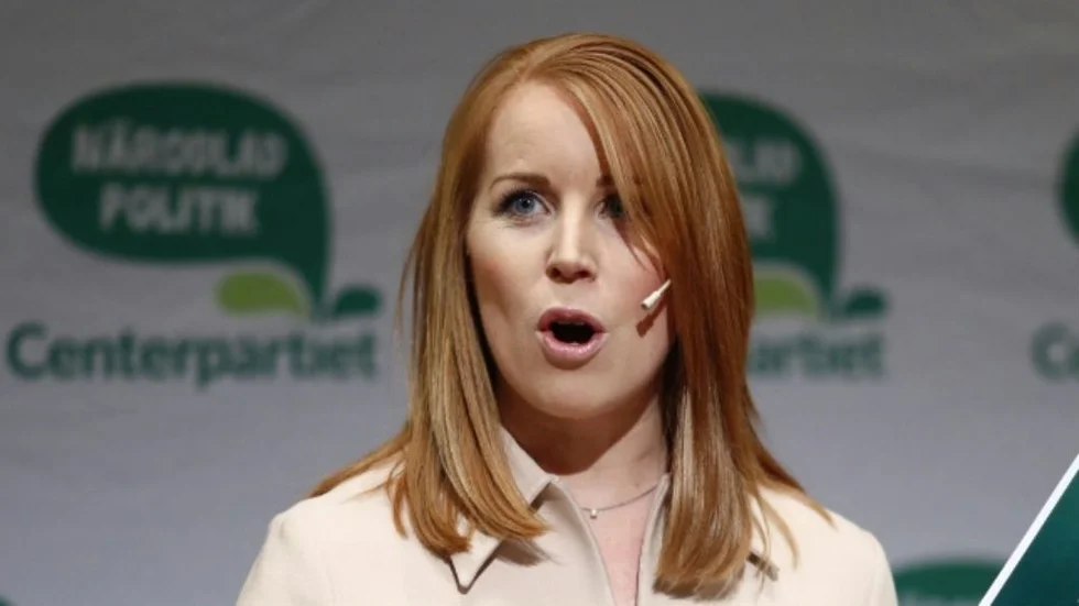 GÖTEBORG 20170203
Centerns partiledare Annie Lööf håller pressträff på partiets kommundagar i Göteborg.
Foto: Thomas Johansson / TT kod 9200