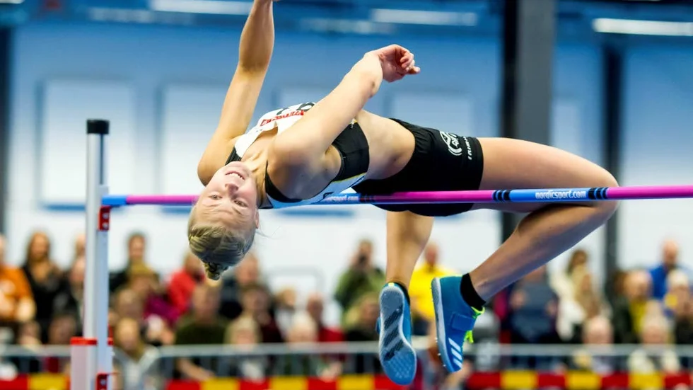 Medaljör. Maja Nilsson tog brons på SM. Men hennes ömmande fot hindrade henne från att nå så högt som hon hade velat.