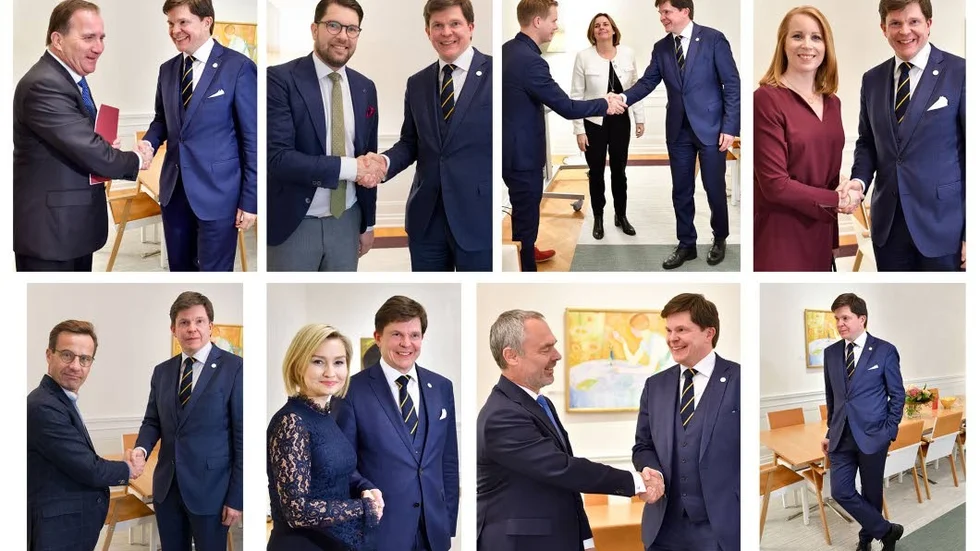 Politikens silly season? Ja, så beskriver ledarskribenten det svåra uppgiften att bilda ny regering efter årets val.