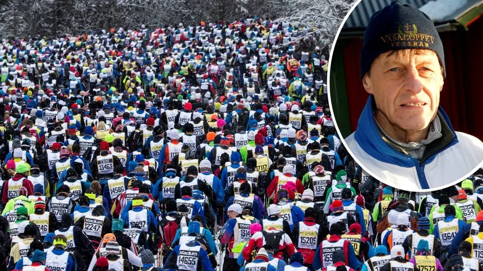 Norrköpingsfödde Bengt Alm gjorde sitt 54:e Vasalopp.
