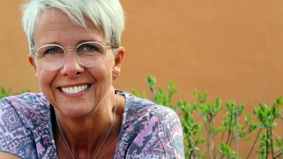 "Det var inte min utbrändhet som gjorde att jag ville frälsa världen, det ville jag redan sedan tidigare, ha ha", säger Gunnel Ryner.