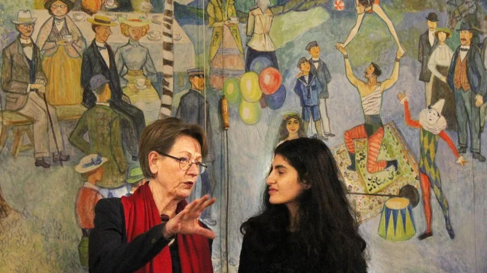 Lokal feminism. Gudrun Schymans Fi har just fått en förening i Ödeshög med Baharan Raoufi-Kvist som ordförande.