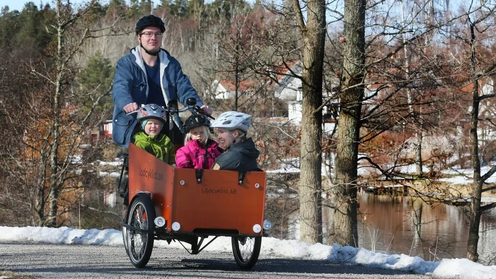 "Man blir ett med naturen på ett härligt sätt under en cykeltur", säger Karl-Mikael Steen.