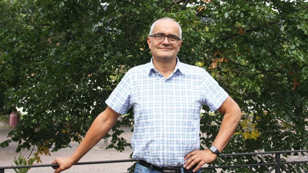 Tomas Söreling (S) drev igenom motionen som ligger till grund för projektet med cykelled längs Emån.