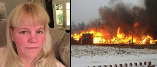 "Jag såg lågorna slå igenom taket"