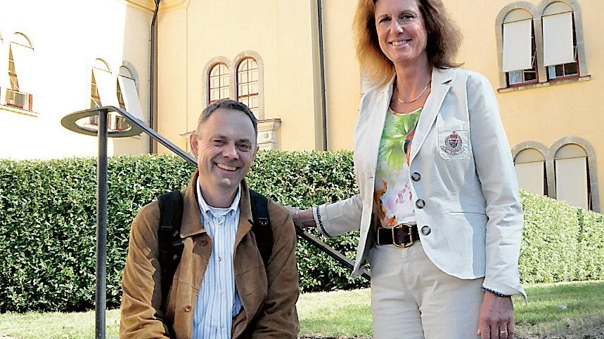 Lars Vikinge och Karin Semberg är positiva till den nya lokalen.