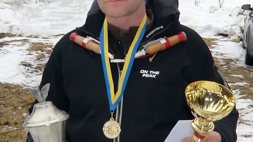 Smålandsmästare i pimpel, Anders Milton. Foto: Stefan Tomasson