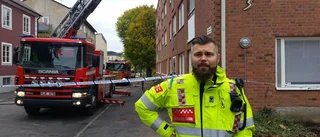 Eftersläckningsarbetet pågår fortfarande