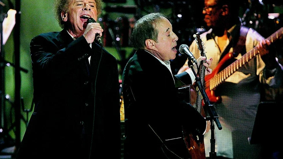 Prisade. Art Garfunkel och Paul Simon tog emot Gershwin Prize 2007.