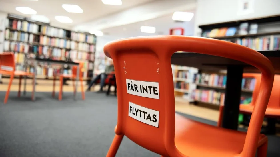 Vi måste eftersträva en ordnad biblioteksmiljö.