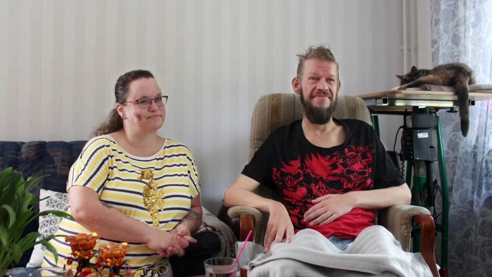 Veronika Erman och Christopher Blomhage.