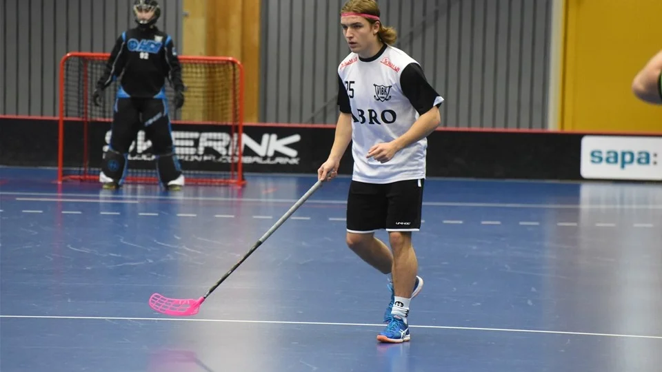 Viktor Friman gjorde två mål när Vimmerby vann första gruppspelsmatchen i Björnslaget. Foto: Magnus Strömsten/Arkiv
