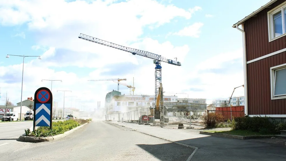 Industrigatan. Botrygg vill fortsätta bygga, men får inte.