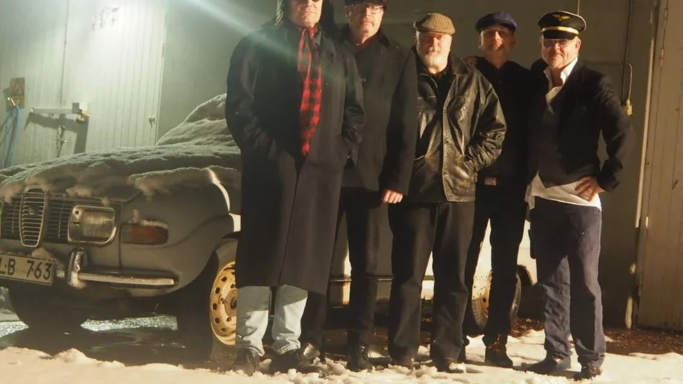 Band. Per Ramsby, Torbjörn Pettersson, Magnus Vanartig Pettersson, Claes Kjellström och Peter Trygg.