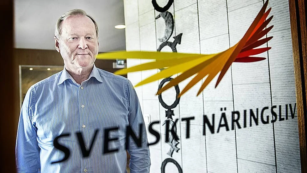 Jagad. Leif Östling, ordförande Svenskt Näringsliv.