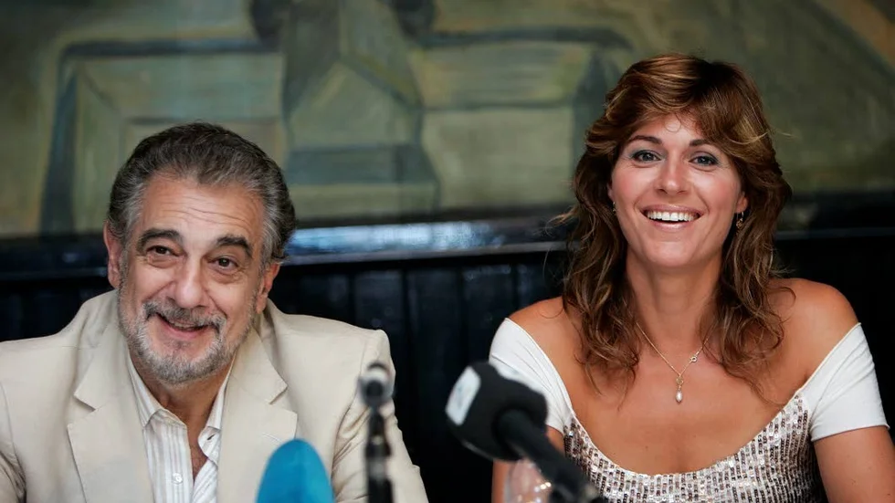 Höjdpunkt. Operasångaren Placido Domingo och Sissel Kyrkjebø uppträdde tillsammans 2006.