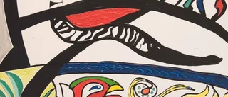 Konstnären: "Jag målar mina tankar"