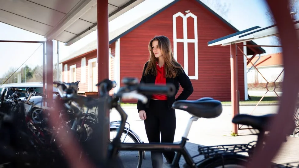 Efter alla cykelstölder har Lisa Einvall köpt ett säkrare lås till sin fjärde cykel.