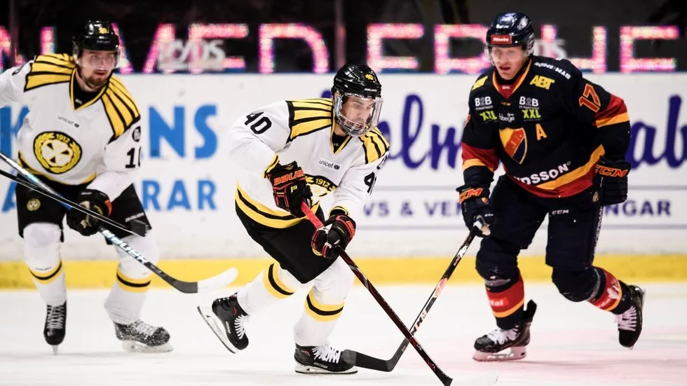 Brynäs stjärncenter Jesper Jensen.