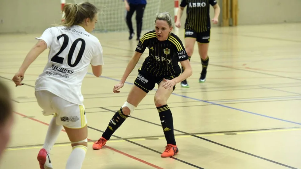 Nathalie Milton gjorde avgörande 4–3-målet mot Vrigstad – i slutsekunderna.