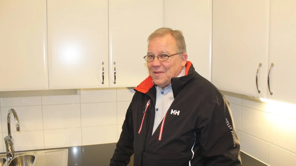 Kindahus vd jan Skarin i köket