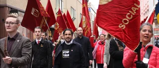 Här går första maj-tågen genom Uppsala