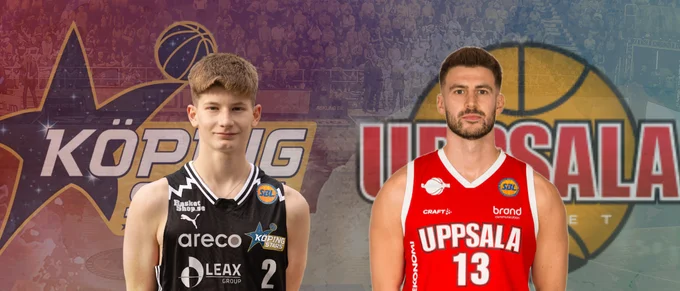 Uppsala basket mot Köping – se matchen igen