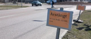 Östersjövägen stängs av under måndag och tisdag