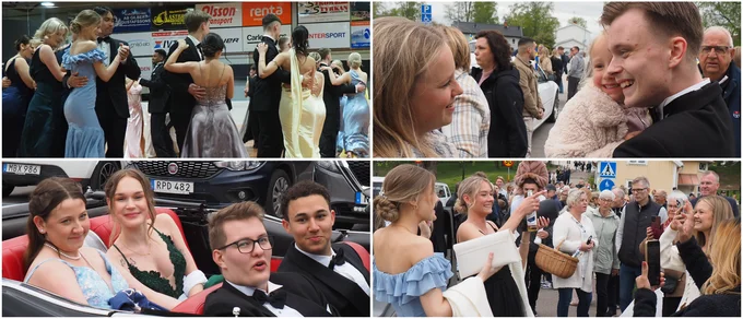 Se 140 bilder från studentbalen i Vimmerby